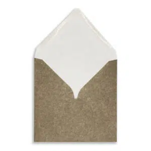 130mm SQ Dualope Envelopes - Fleck/White (115gsm) 20 130mm SQ Dualope Envelopes