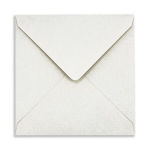 155mm SQ Dualope Envelopes - White/Fleck (115gsm)