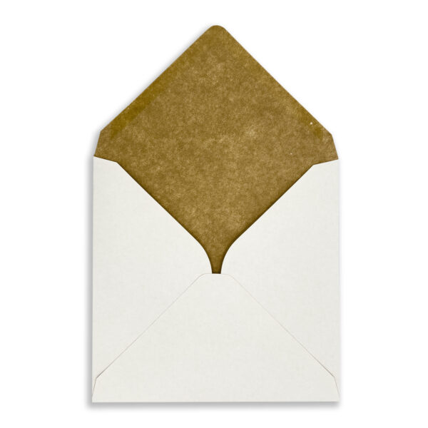 130mm SQ Dualope Envelopes - White/Fleck