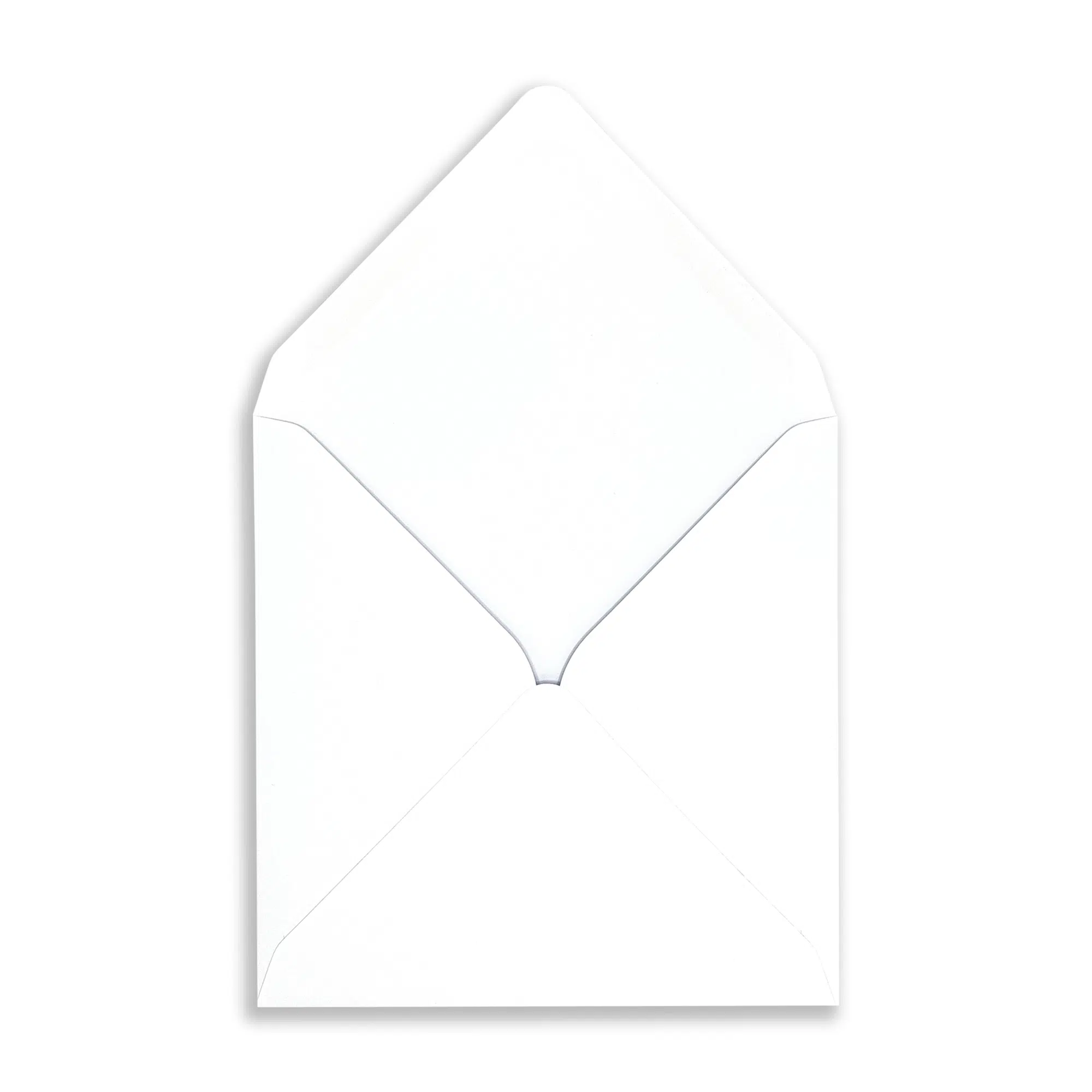 150mm Square White Envelopes (100gsm) 3 155mmSQWhiteEnvelope_OpenFlap