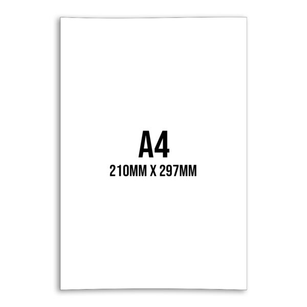 A4 Smooth White Card - 300gsm