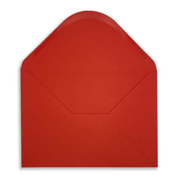 C5 Poppin Red Envelopes Open Flap