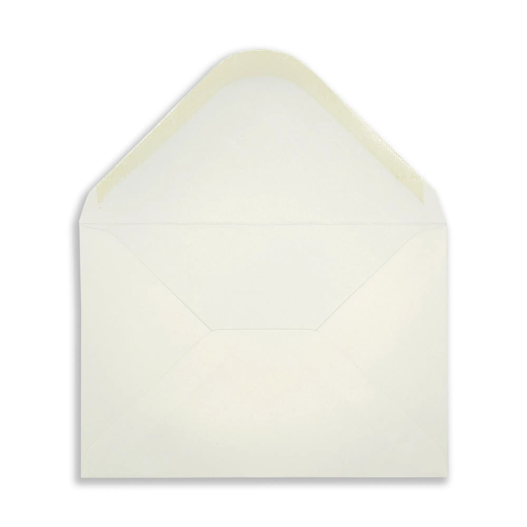 125mm x 175mm Pearl Ivory Shimmer Envelopes (100gsm) 3 C6-ivory-shimmer-120-open-flap