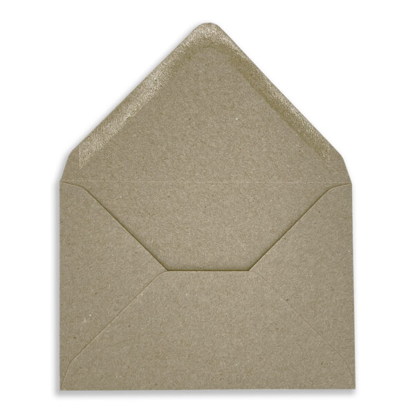125mm x 175mm Recycled Fleck Envelopes (115gsm) Open Flap