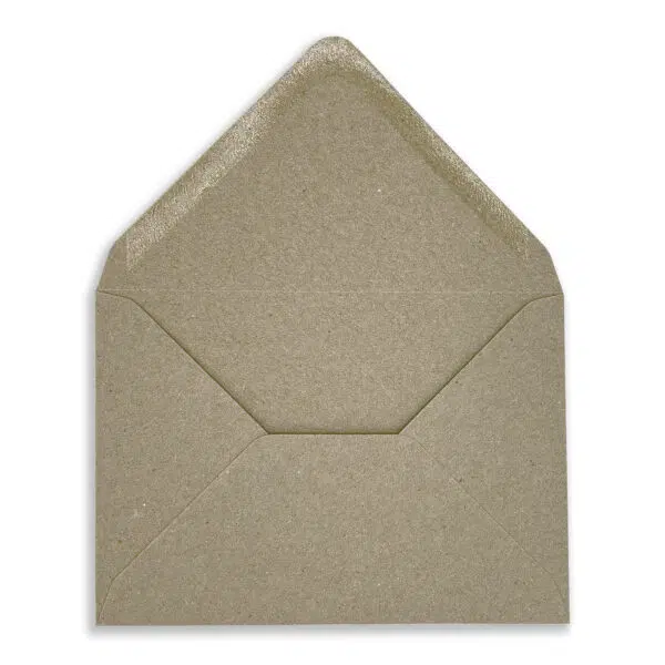 152mm x 216mm Recycled Fleck Envelopes (115gsm) Open