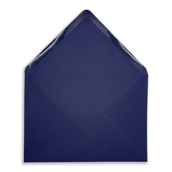 C5 Royal Blue Envelopes Flap Open