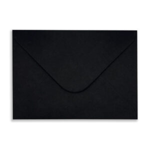 152mm x 216mm Black Envelopes