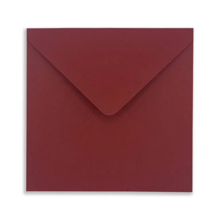 125mm Square Christmas Red Envelopes