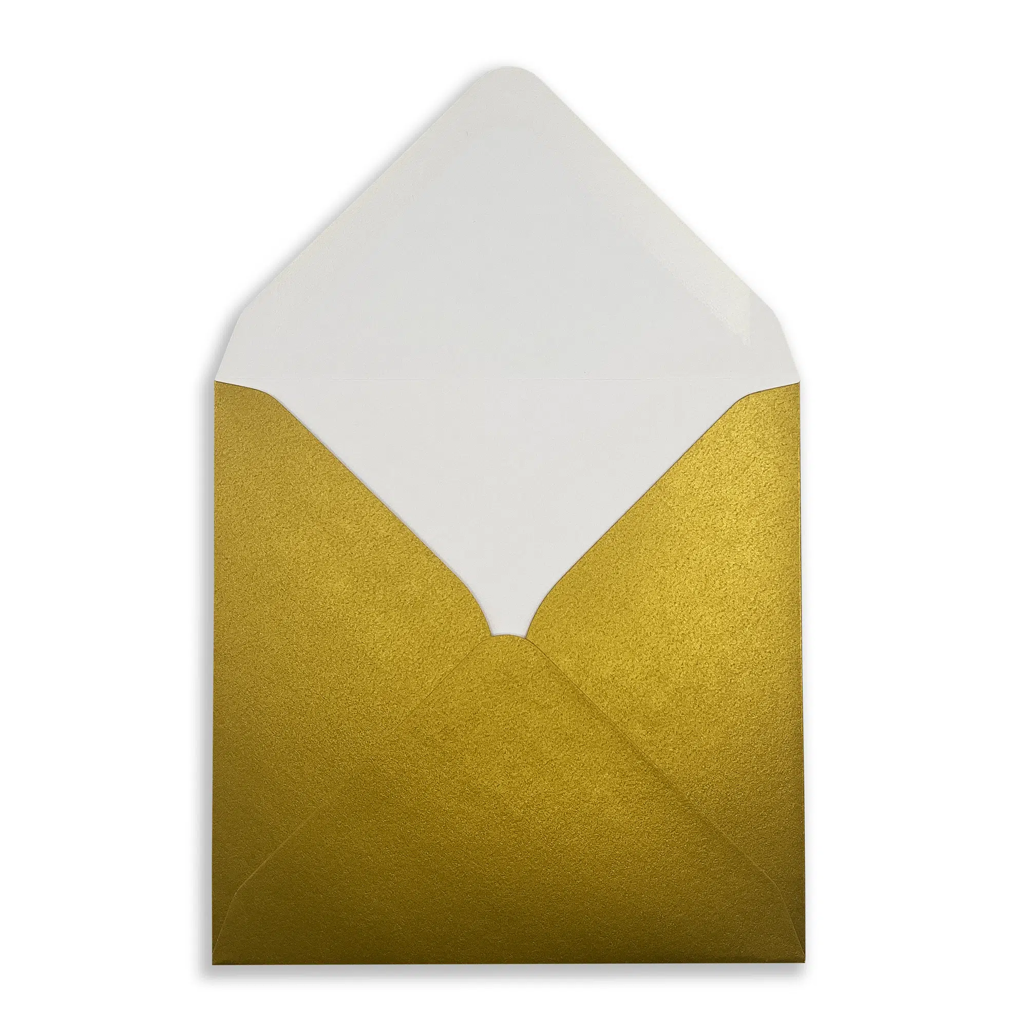 130mm Square Pearlescent Empire Gold Envelopes (100gsm) 2 130mm_Square_Empire_Gold_Envelope_OpenFront