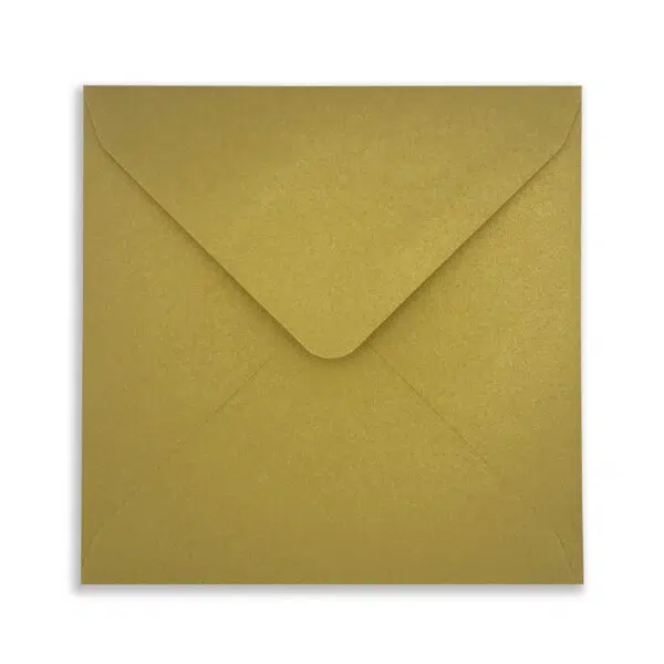 130mm_Square_Soft_Gold_Envelope_Front 130mm Square Pearlescent Pale Gold Envelopes