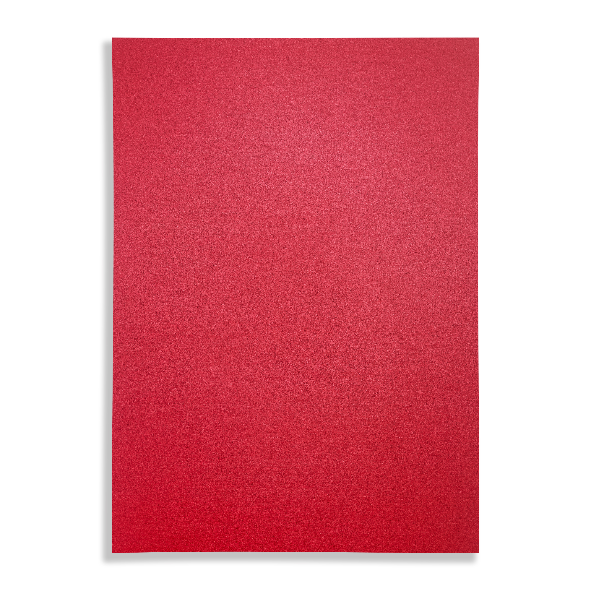 A4 COSMOS Pearl 300gsm Double-Sided Card Christmas Red