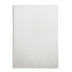 A4 COSMOS Pearl 300gsm Double Sided Card Quartz White