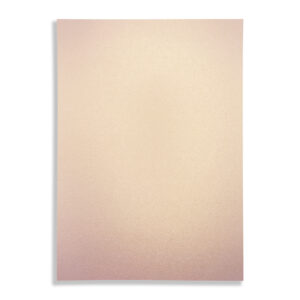 A4 COSMOS Pearl 300gsm Double Sided Card Rose Gold