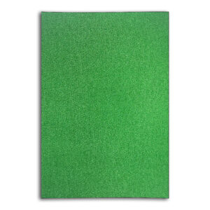 A4 Christmas Green Glitter Single-Sided 250gsm Card