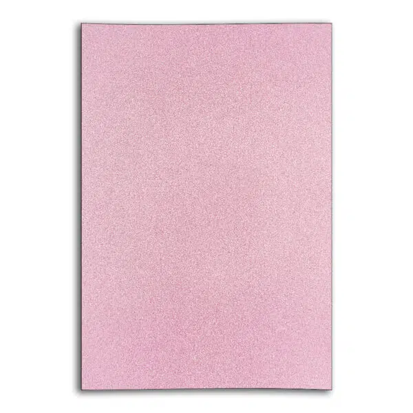 A4 Pale Pink Glitter Single-Sided 250gsm Card A4 Pale Pink Glitter Single-Sided 250gsm Card