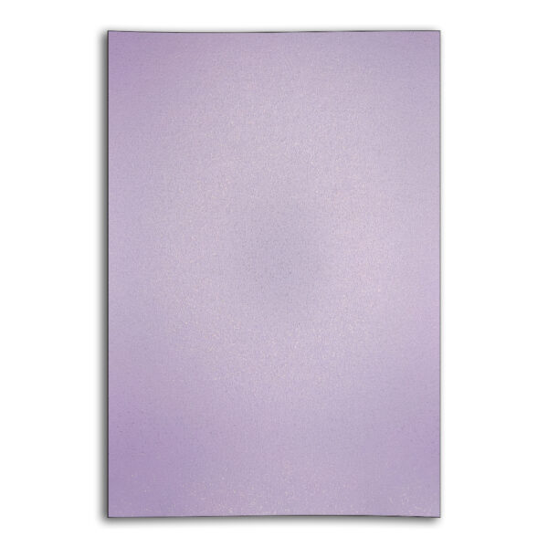 A4 Tea Rose Lilac Sparkle Single-Sided 250gsm Card