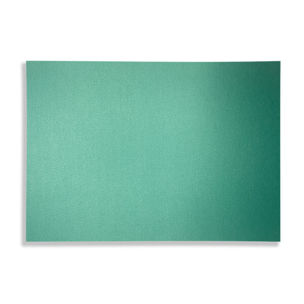A5 COSMOS Pearl 300gsm Double-Sided Card - Christmas Green