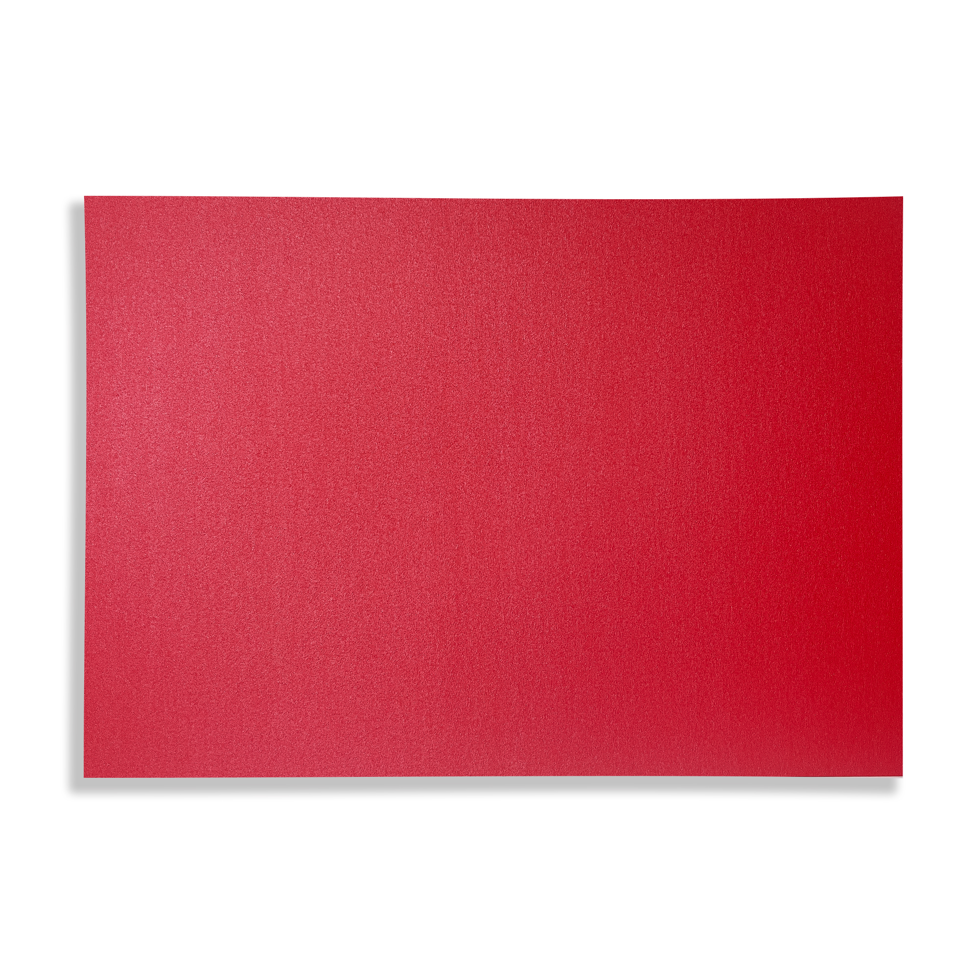 A5 COSMOS Pearl 300gsm Double-Sided Card Christmas Red