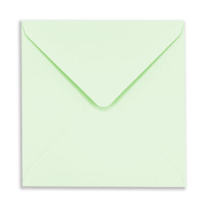155mm Square Apple Mint Envelopes