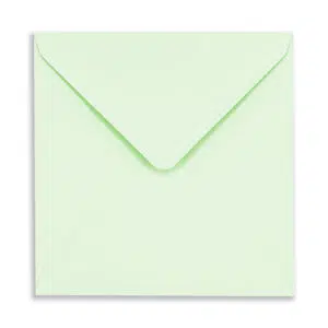 130mm Square Apple Mint Envelopes (100gsm) 1 155mm Square Apple Mint Envelopes