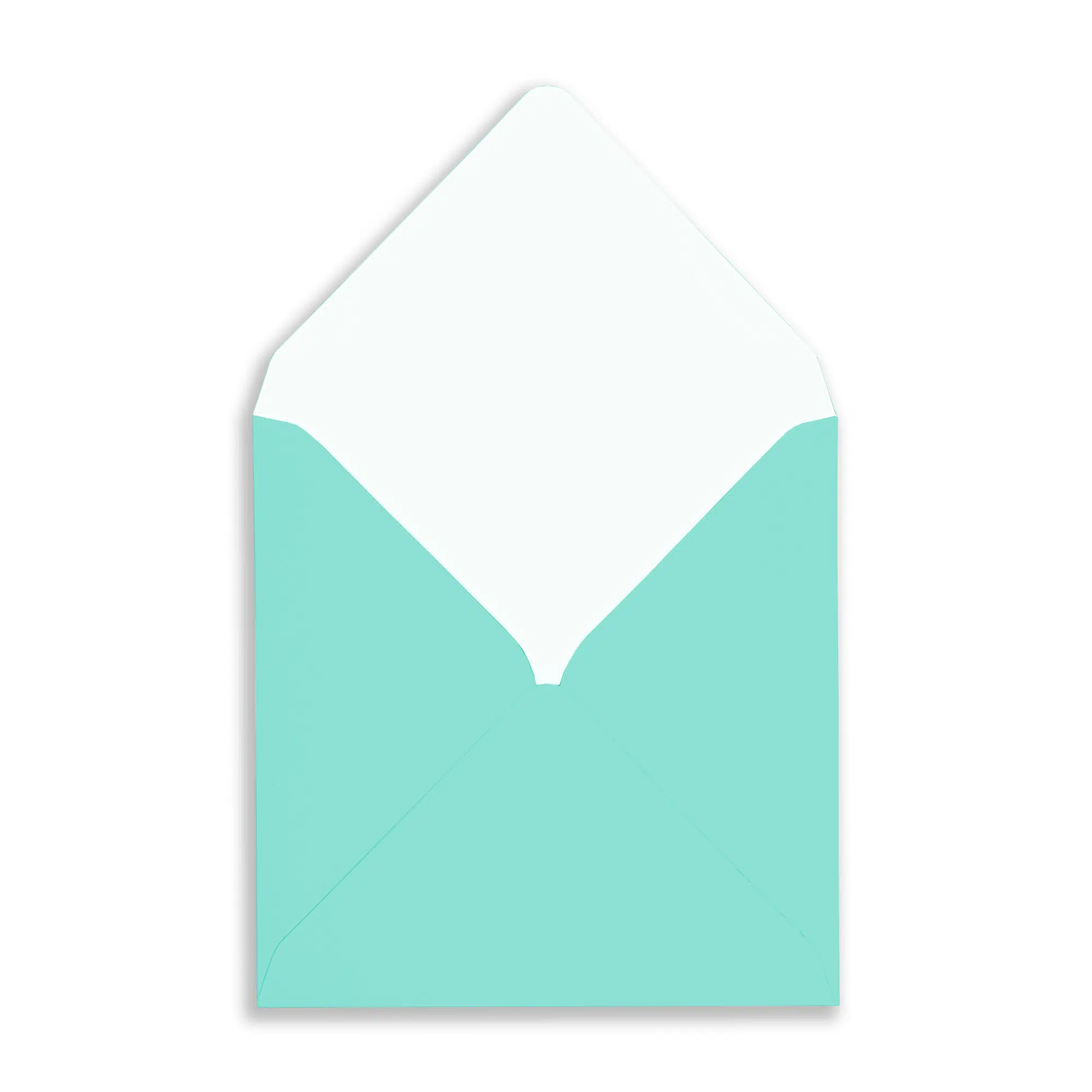 164mm Square Aqua Envelopes (100gsm) 2 Auqa_Square_Envelope_OpenFlap