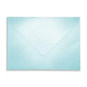 125mm x 175mm Pearlescent Baby Blue Envelopes (100gsm) 5 C6 Pearlescent Baby Blue Envelopes