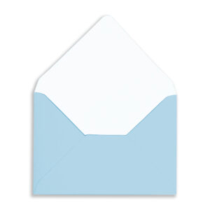 152mm x 216mm Baby Blue Envelopes