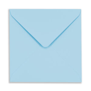 164mm Square Baby Blue Envelopes (100gsm) 9 155mm Square Baby Blue Envelopes