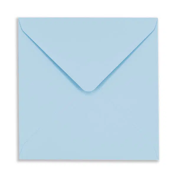 Baby_Blue_Square_Envelope_Front 155mm Square Baby Blue Envelopes