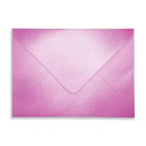 C6 Pearlescent Bright Pink Envelopes (100gsm) 9 133mm x 184mm Pearlescent Bright Pink Envelopes