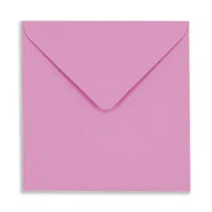 155mm Square Bubblegum Envelopes (100gsm) 3 155mm Square Bubblegum Envelopes