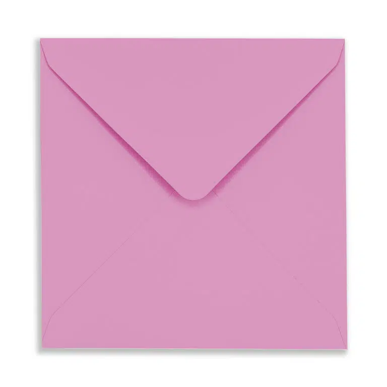 155mm Square Bubblegum Envelopes