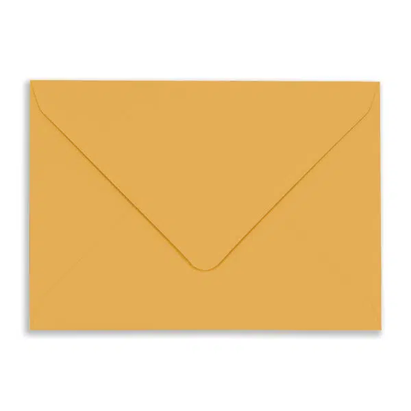 Butterscotch_Rec_Envelope_Flap 133mm x 184mm Butterscotch Envelopes