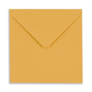 164mm Square Butterscotch Envelopes (100gsm) 3 155mm Square Butterscotch Envelopes