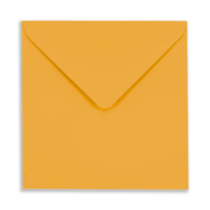 164mm Square Butterscotch Envelopes (100gsm) 12 155mm Square Butterscotch Envelopes