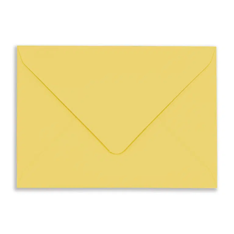 133mm x 184mm Canary Yellow Envelopes