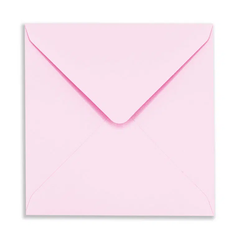155mm Square Candyfloss Envelopes