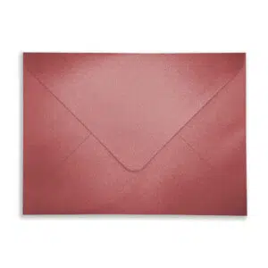 133mm x 184mm Pearlescent Cherry Red Envelopes (100gsm) 3 133mm x 184mm Pearlescent Cherry Red Envelopes