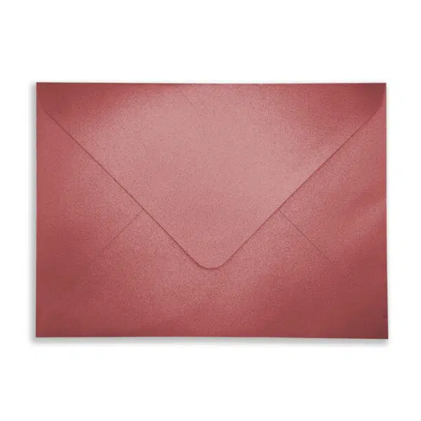 Cherry_Red_Rec_Envelope_Flap 133mm x 184mm Pearlescent Cherry Red Envelopes