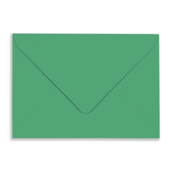 C6 Christmas Green Envelopes