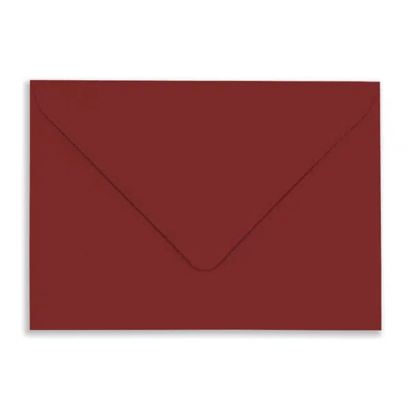 Crimson_Rec_Envelopes_Front C6 Crimson Red Envelopes