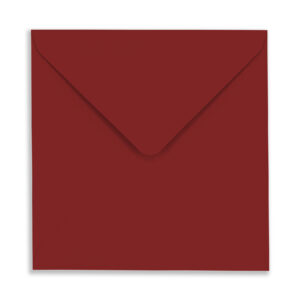 155mm Square Crimson Red Envelopes