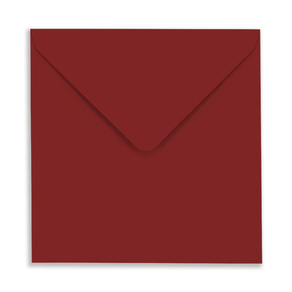 155mm Square Crimson Red Envelopes