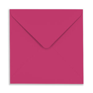 155mm Square Fuchsia Envelopes