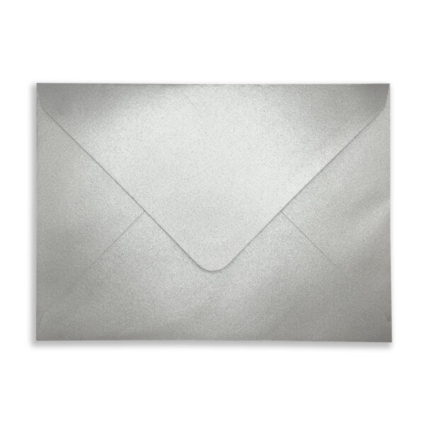 152mm x 216mm Pearlescent Galaxy Silver Envelopes