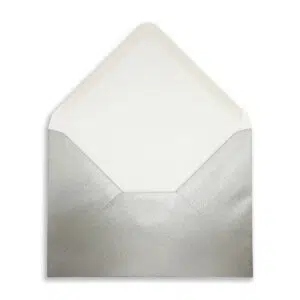 152mm x 216mm Pearlescent Galaxy Silver Envelopes