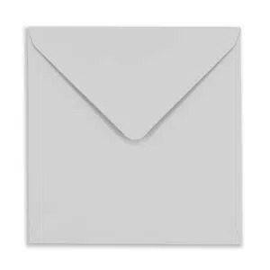 155mm Square Grey Envelopes