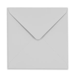130mm Square Grey Envelopes (100gsm) 20 155mm Square Grey Envelopes