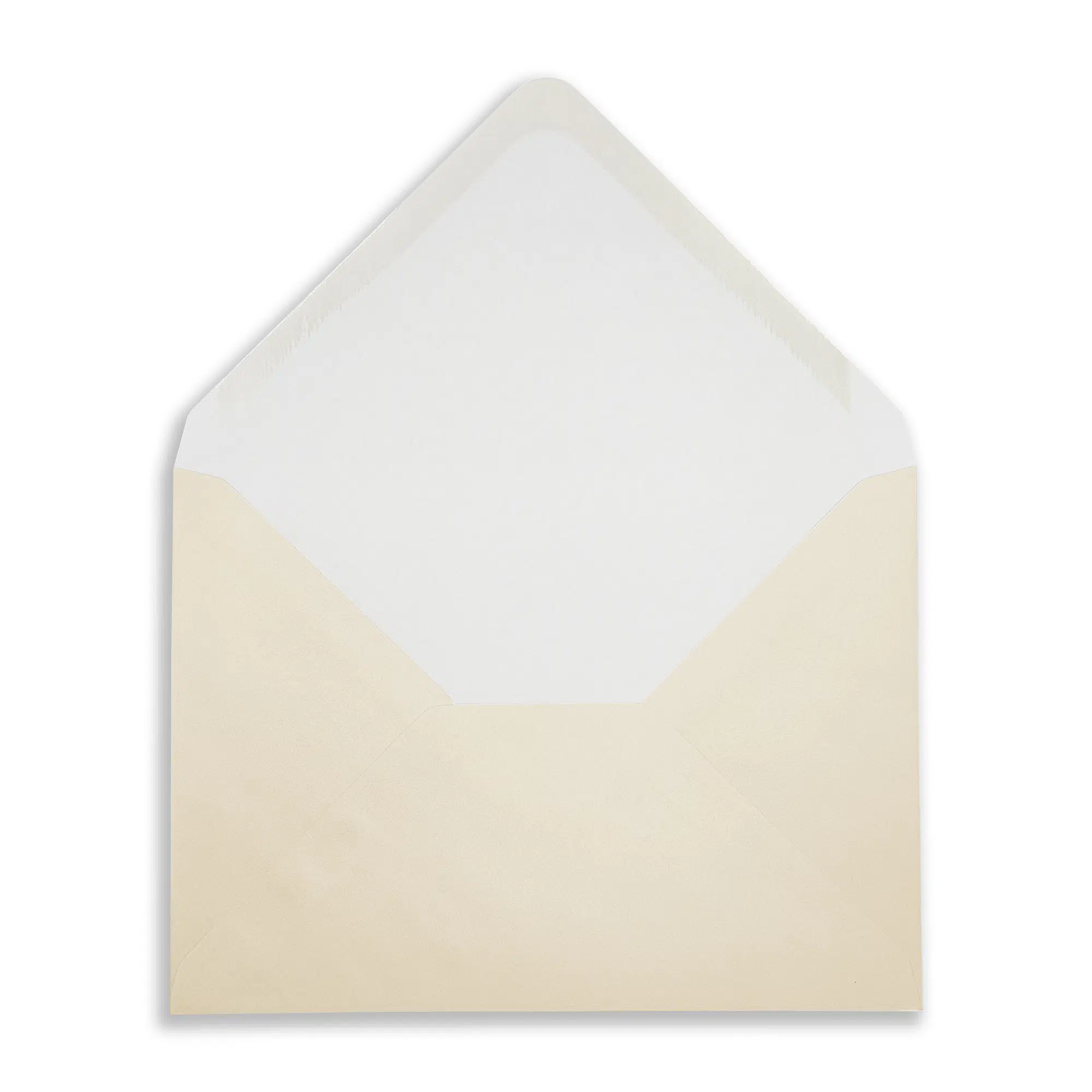 C6 Pearlescent Ivory Envelopes (100gsm) 2 Ivory_Rec_Envelope_OPenFlap