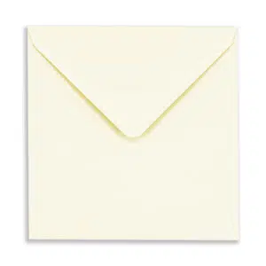 164mm Square Ivory Envelopes (100gsm) 1 155mm Square Ivory Envelopes